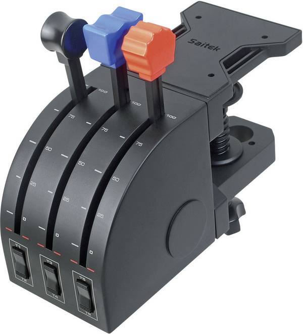 Logitech Saitek Pro Flight Throttle Quadrant Bedraad voor PC (945-000015)