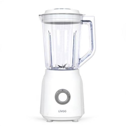 LIVOO Blender - 1,5 L - 600 W - 22.000 RPM - 2 Snelheden - Turbo Wit-0