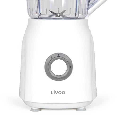 LIVOO Blender - 1,5 L - 600 W - 22.000 RPM - 2 Snelheden - Turbo Wit-2