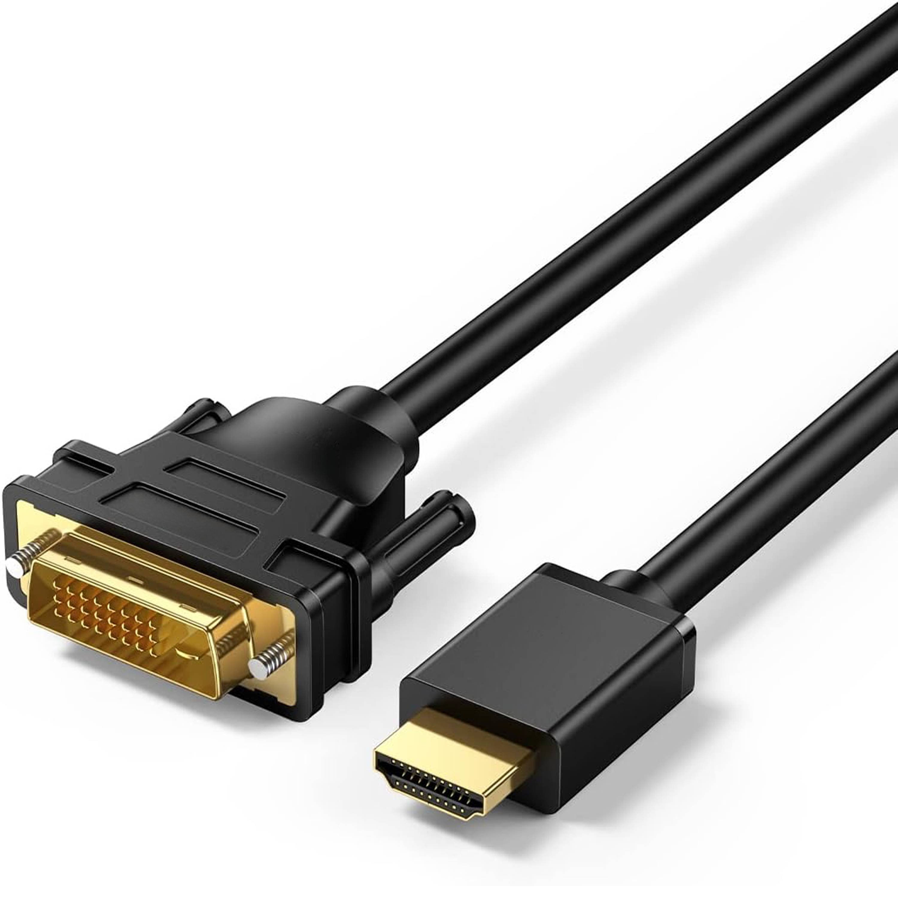 Qost HDMI naar DVI-D-kabel - 3 m - 1080p - Zwart-0