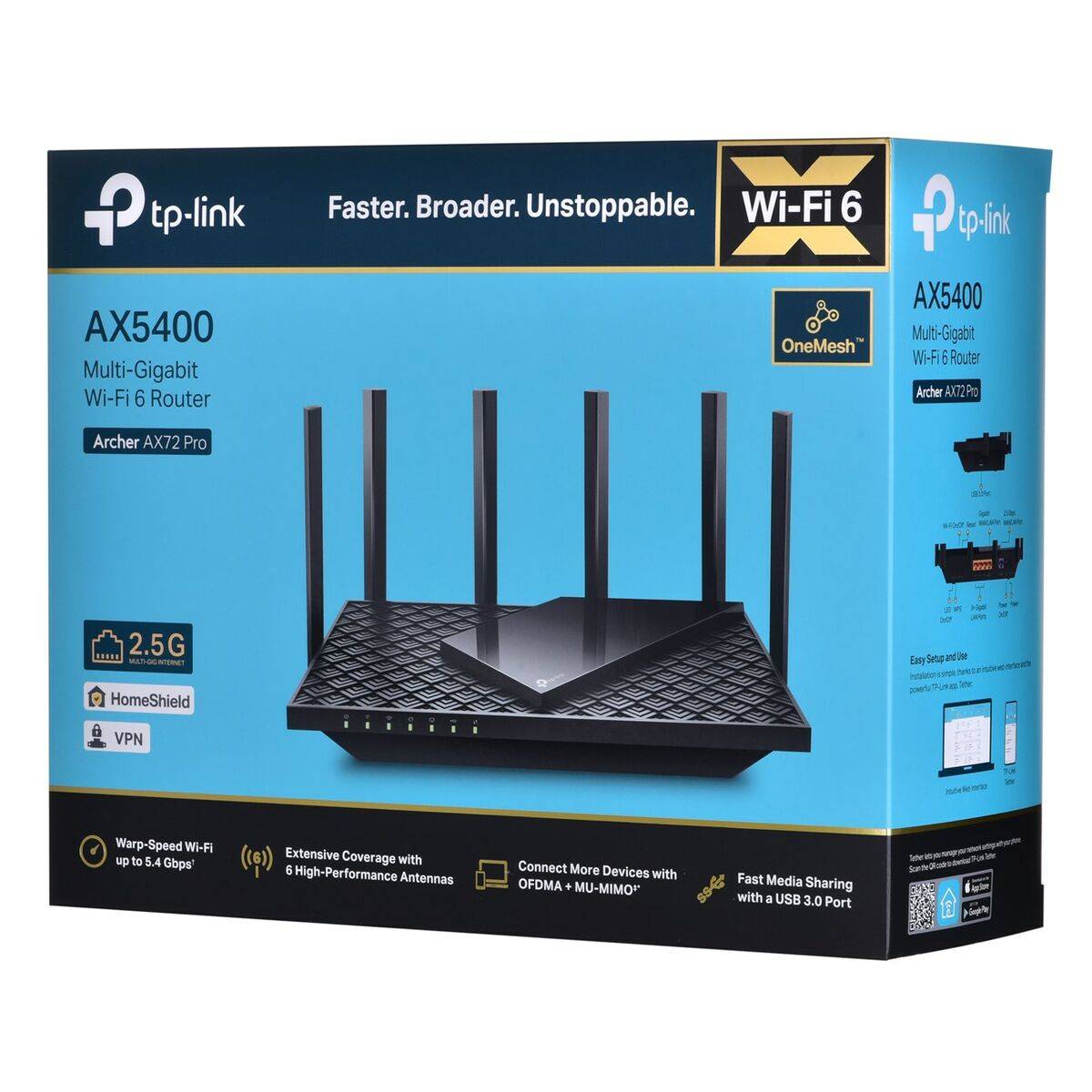 TP-Link Archer AX5400 Multi-Gigabit WiFi 6 Router-1