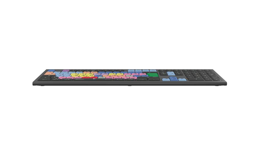 Logickeyboard LKB-MCOM4-A2M-FR Tastatur USB AZERTY Französisch Schwarz (LKB-MCOM4-A2M-FR)-1