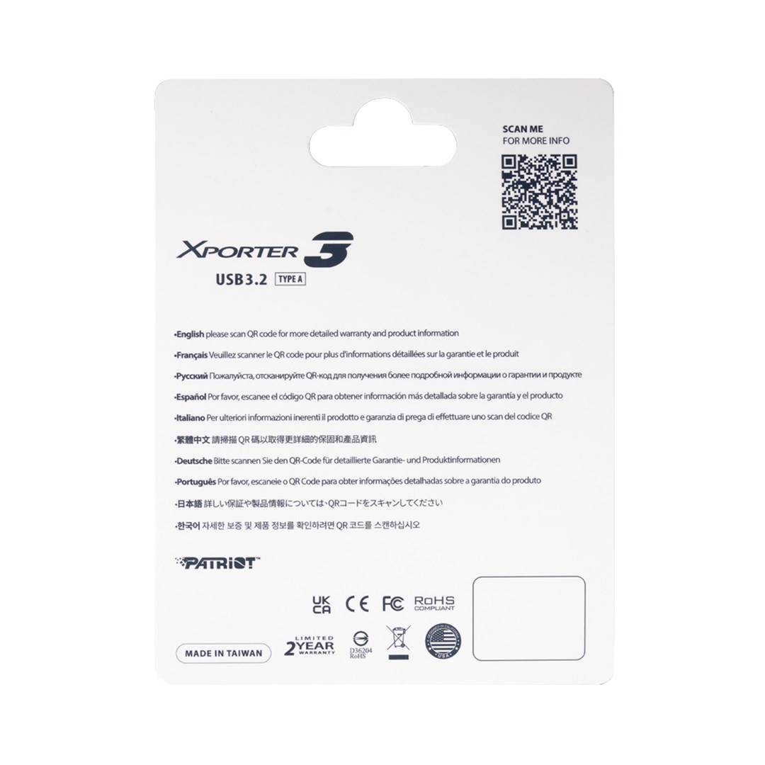 Patriot VX Micro SDXC 32GB 90/80 MB/s V30 U3 UHS-I-2