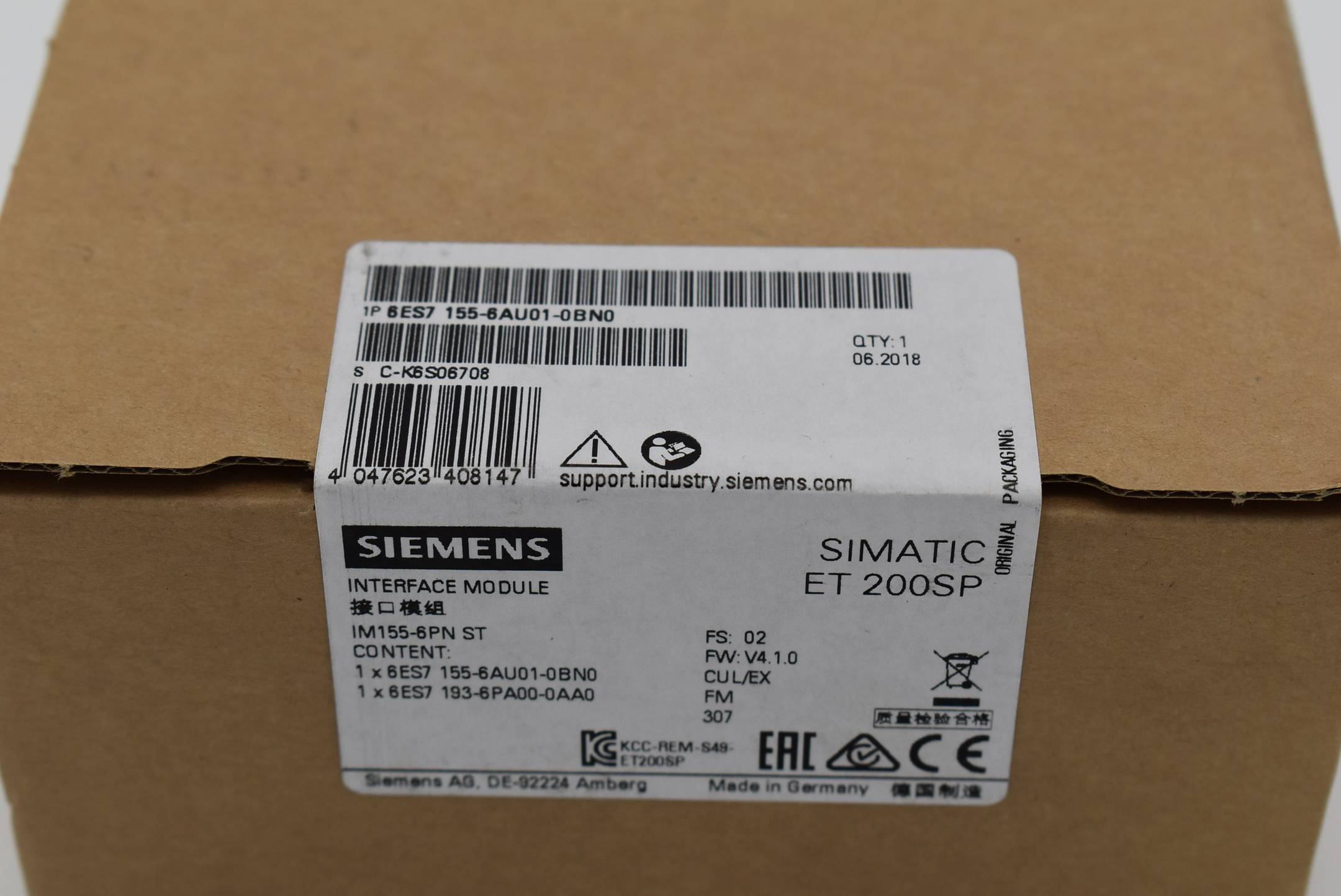 Siemens 6ES7155-6AU01-0BN0 6ES71556AU010BN0 PLC-uitbreidingsmodule-2