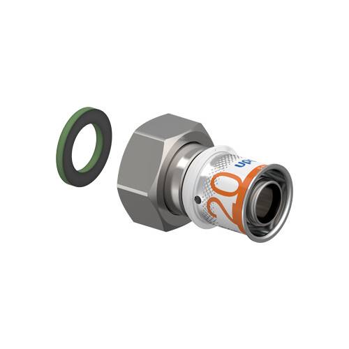 S-Press PLUS schroefkoppeling met wartel binnendraad 20-G3/4"SN