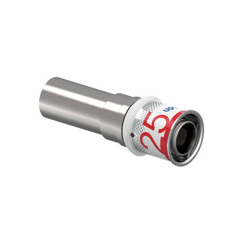 S-Press PLUS overgang koper/RVS 25-22CU