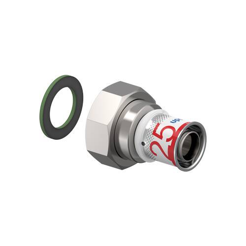 S-Press PLUS schroefkoppeling met wartel binnendraad 25-G1 1/4 "SN