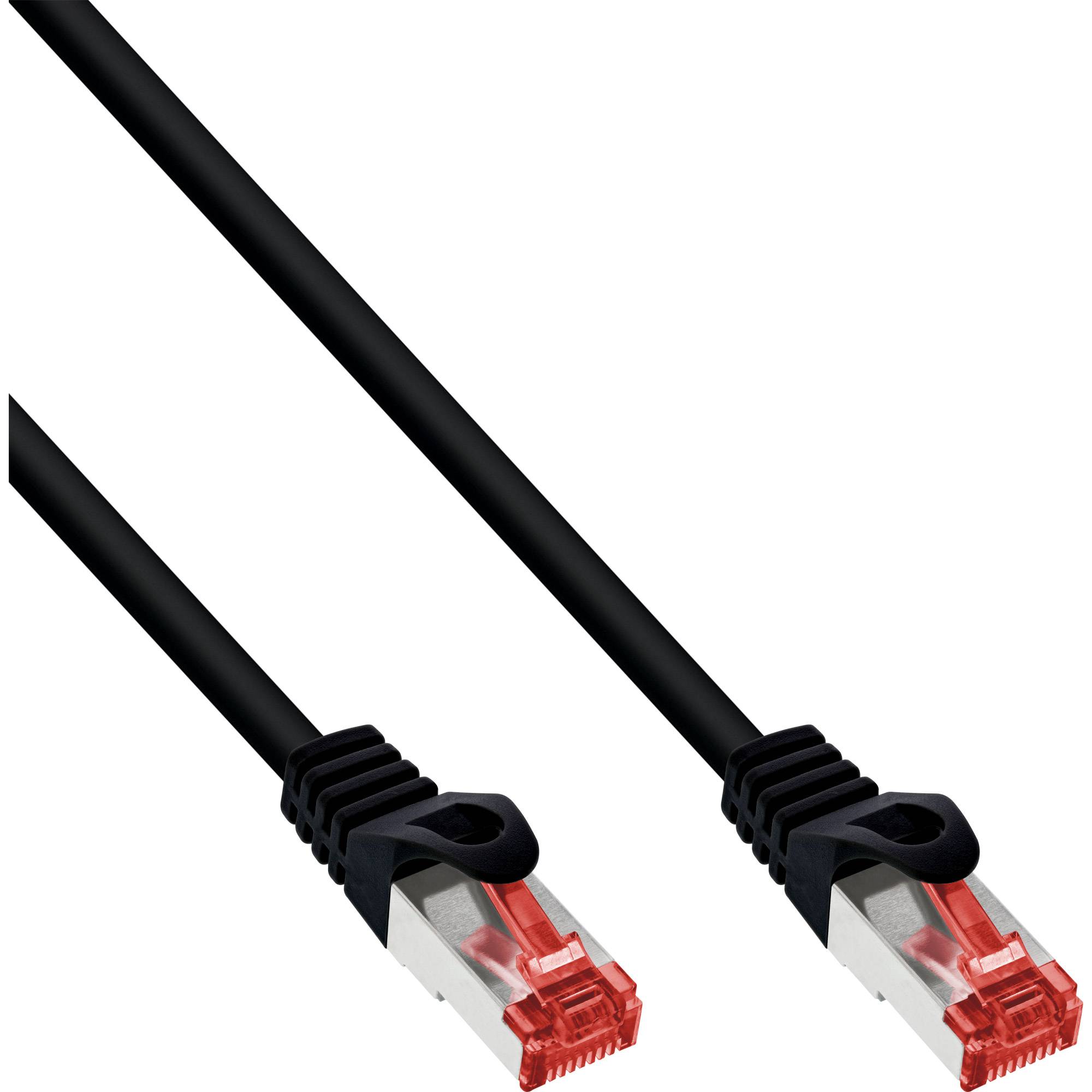 S/FTP CAT6 Gigabit crossover netwerkkabel / zwart - PVC - 2 meter-0