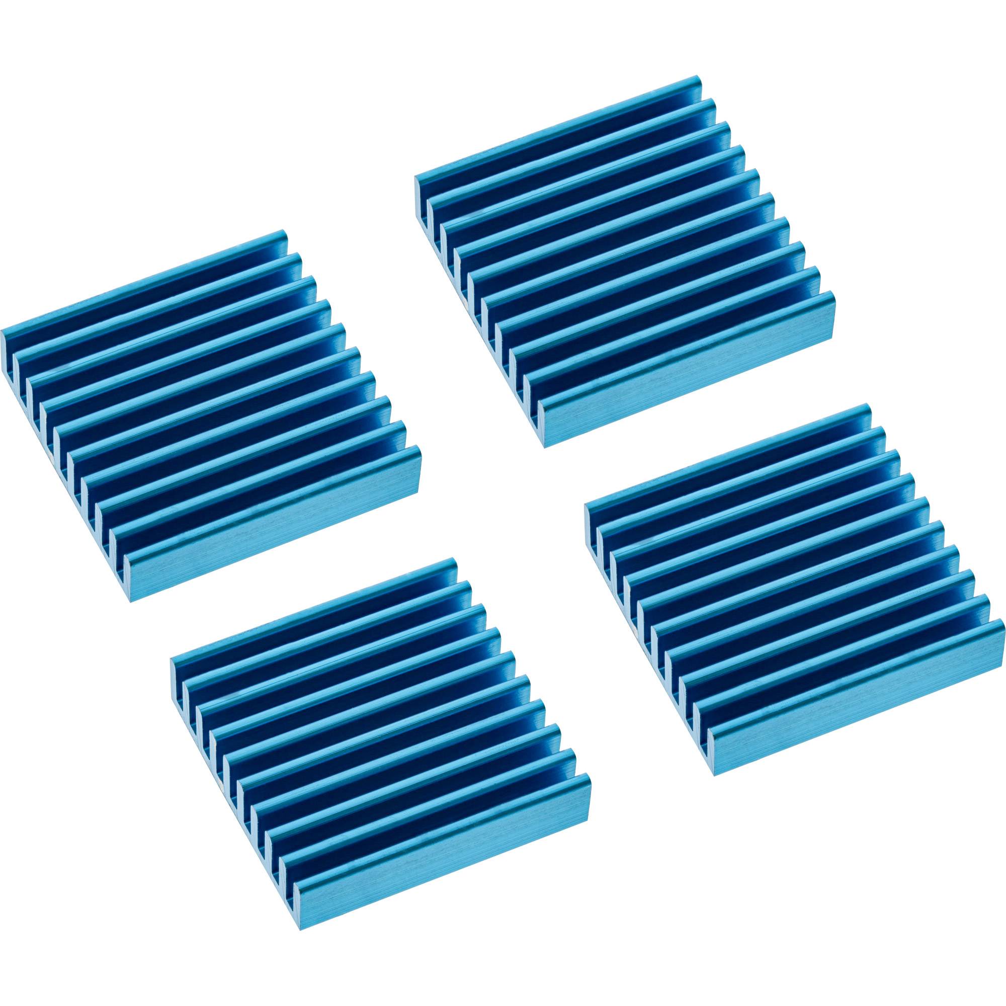 InLine® RAM koeler, zelfklevende koelvinnen, 4 stks.-0