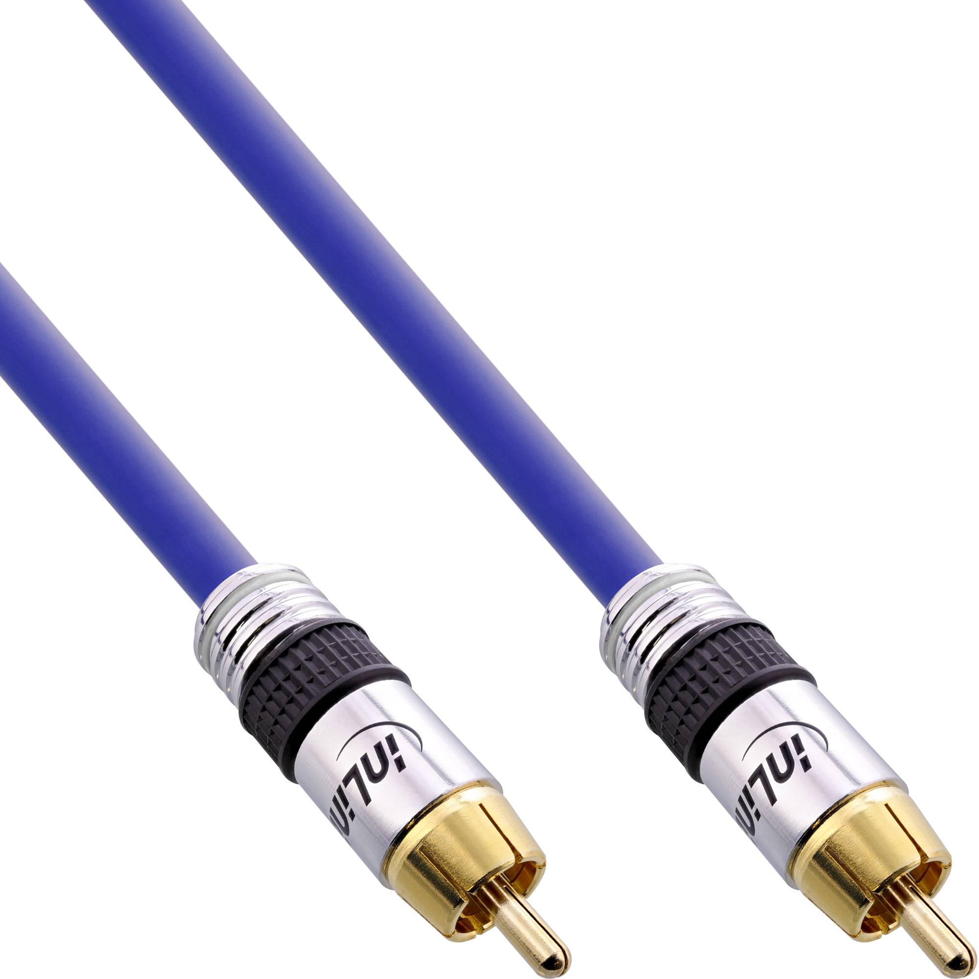 InLine® Cinch kabel AUDIO, PREMIUM, 1x Cinch male / male, 3m-0