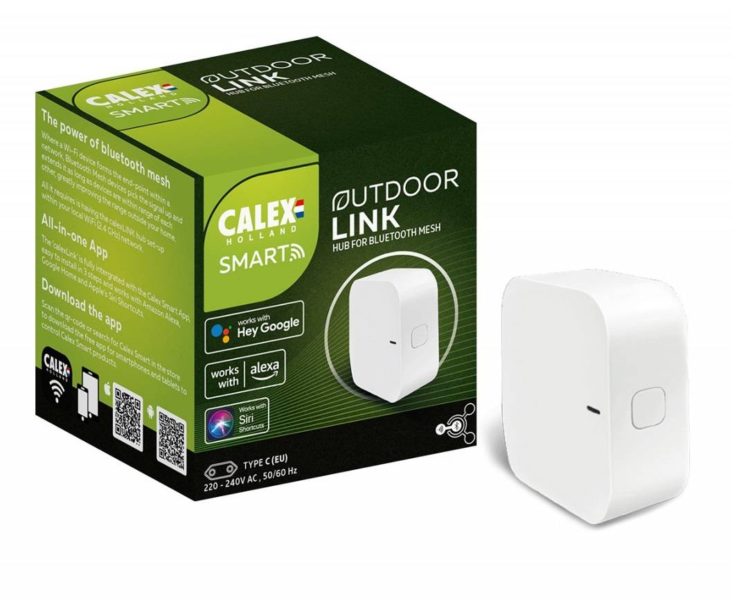 Calex smart outdoor link bluetooth mesh gateway 87128791500538712879150053-1