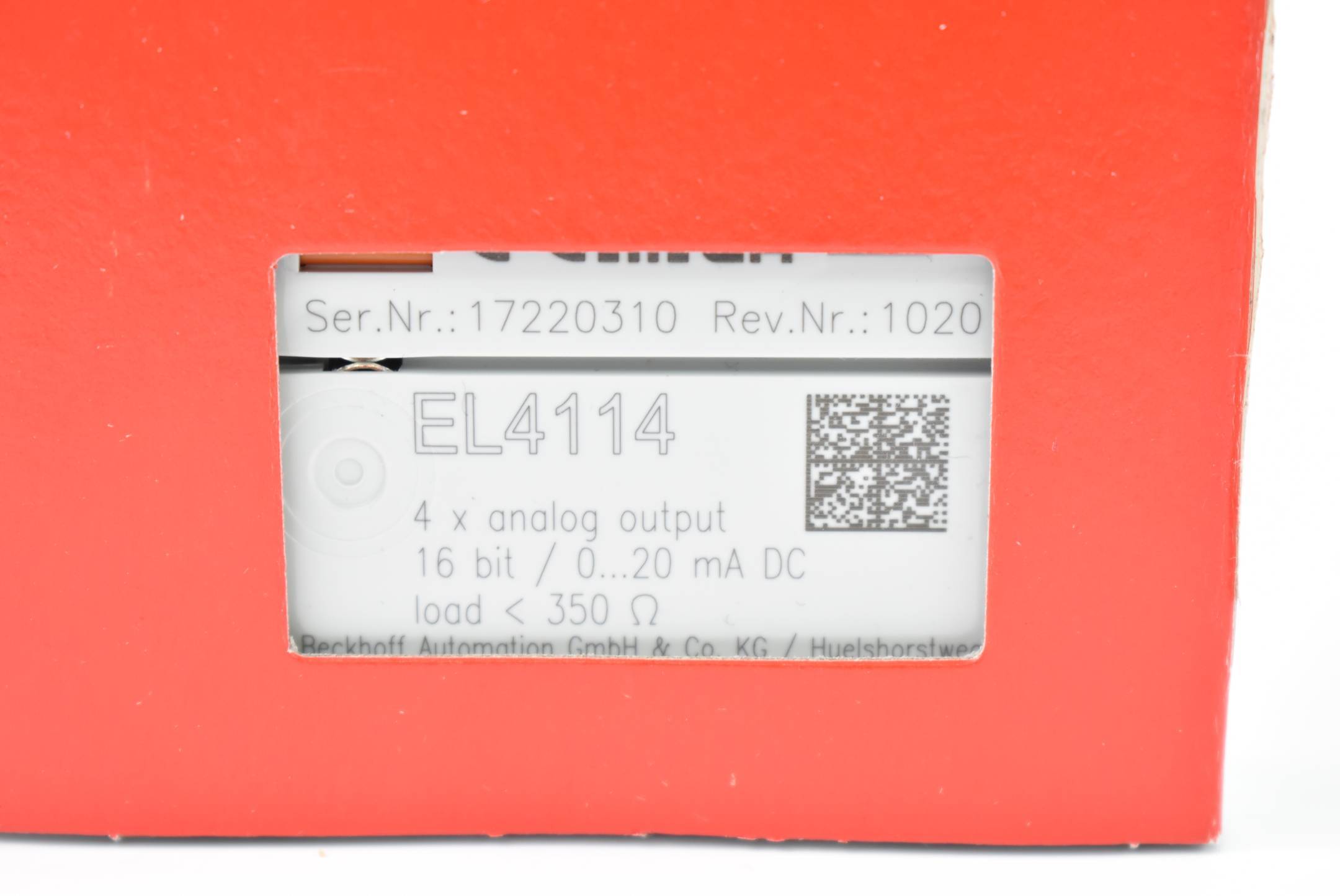 Beckhoff - EL4114 - Beckhoff EL4114-1