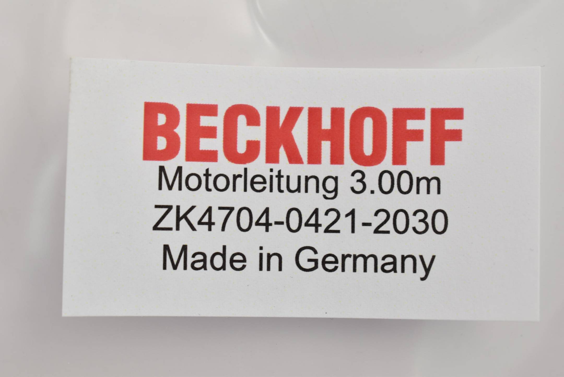 Beckhoff - ZK4704-0421-2030-2