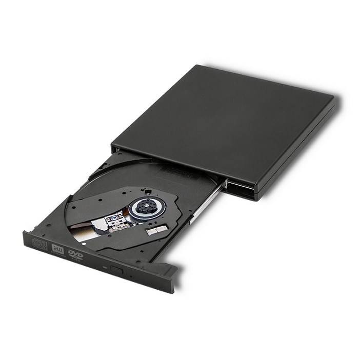 QOLTEC QOLTEC-51858 Externe DVD-drive; zwart; USB A; USB 2.0; 137x133x16mm - 1 stuk-3