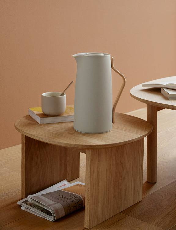 Stelton Emma koffie thermoskan 1,2l zand-3