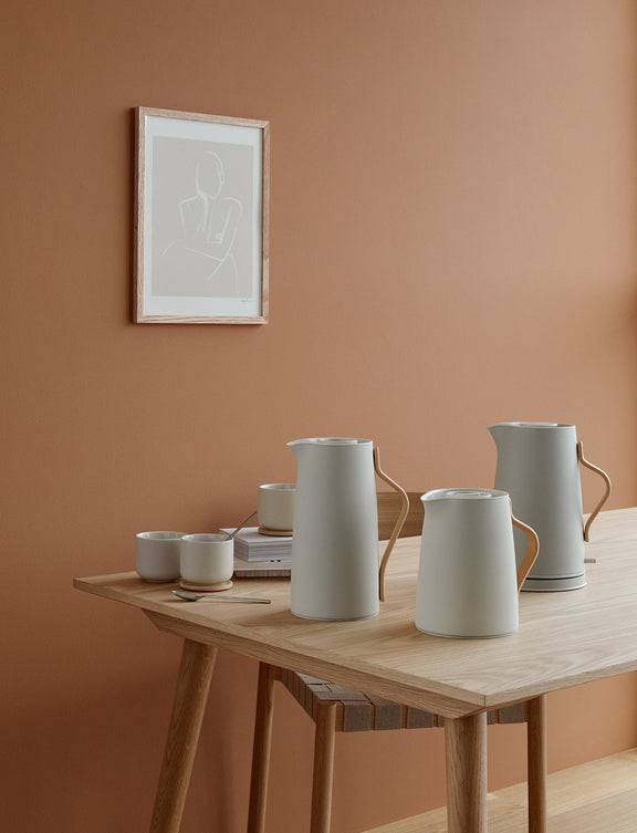 Stelton Emma koffie thermoskan 1,2l zand-4