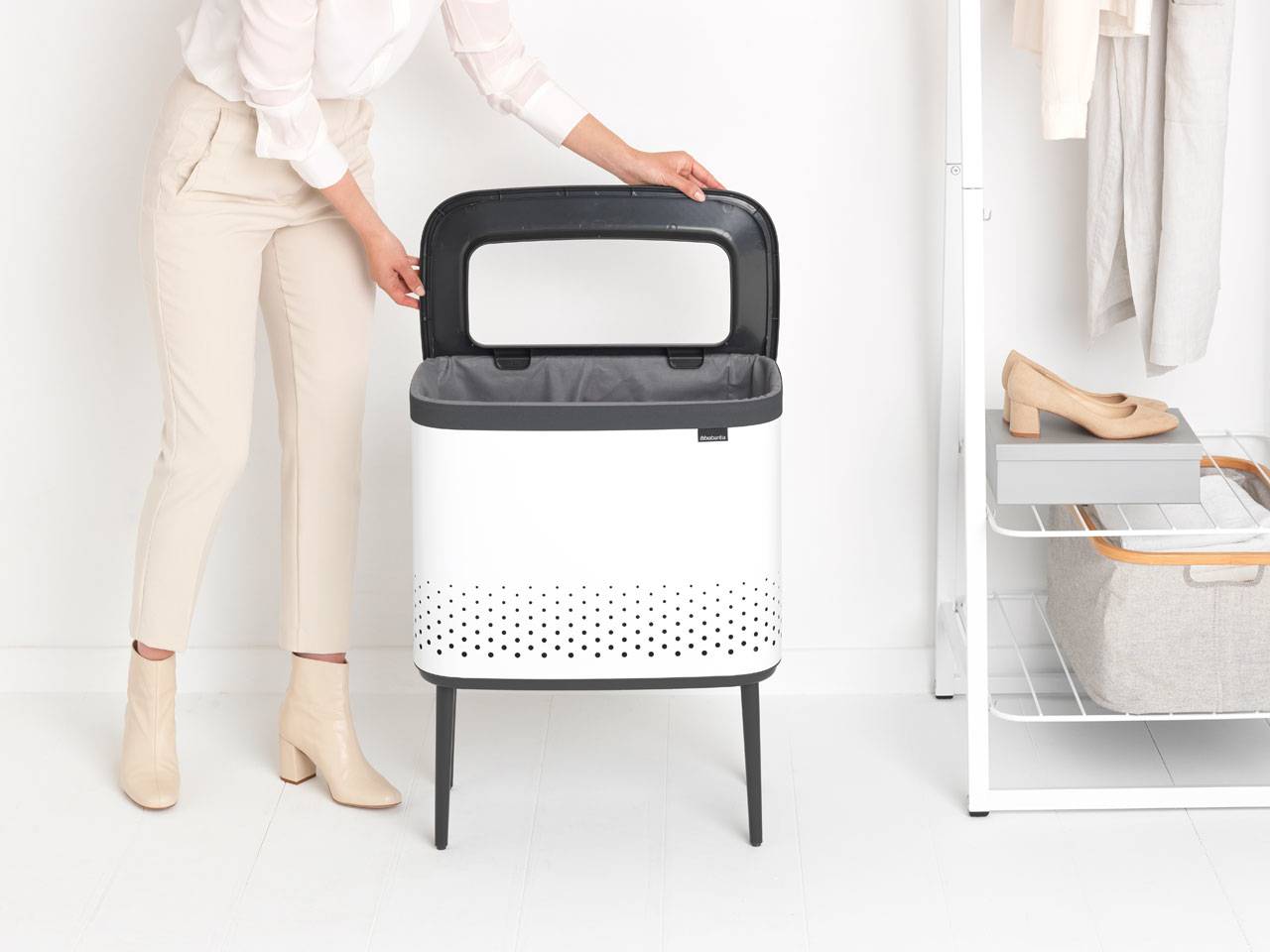 Brabantia Bo wasbak, 60 L wit-1