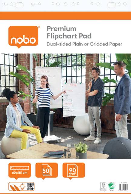 Flipover Nobo premium 60x85cm dubbelzijdig 2x 50vel-1