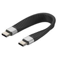 Techly USB4 Gen3 C naar C flexibele kabel-1