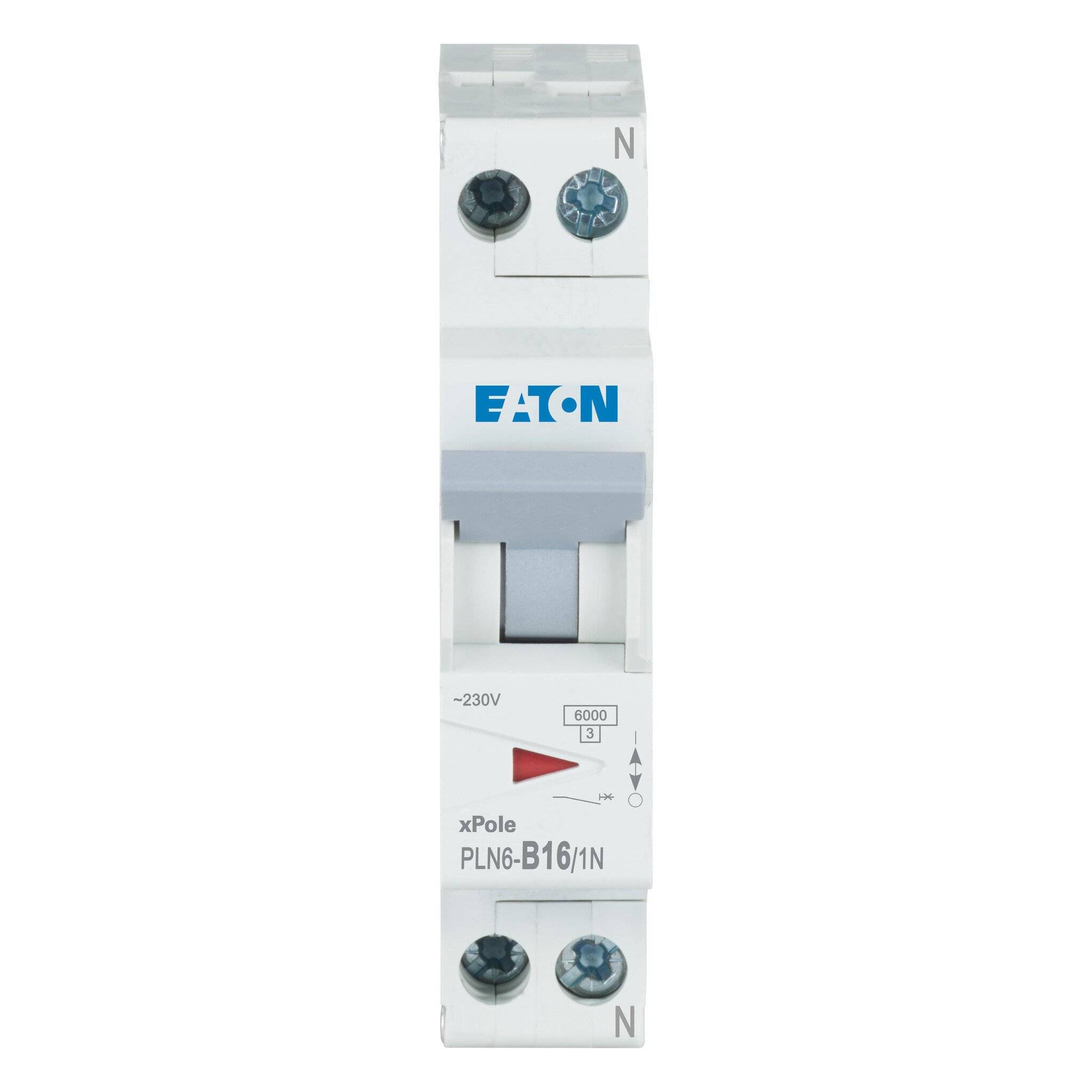 Eaton PLN6 installatieautomaat 16A 1PN B-Kar-1