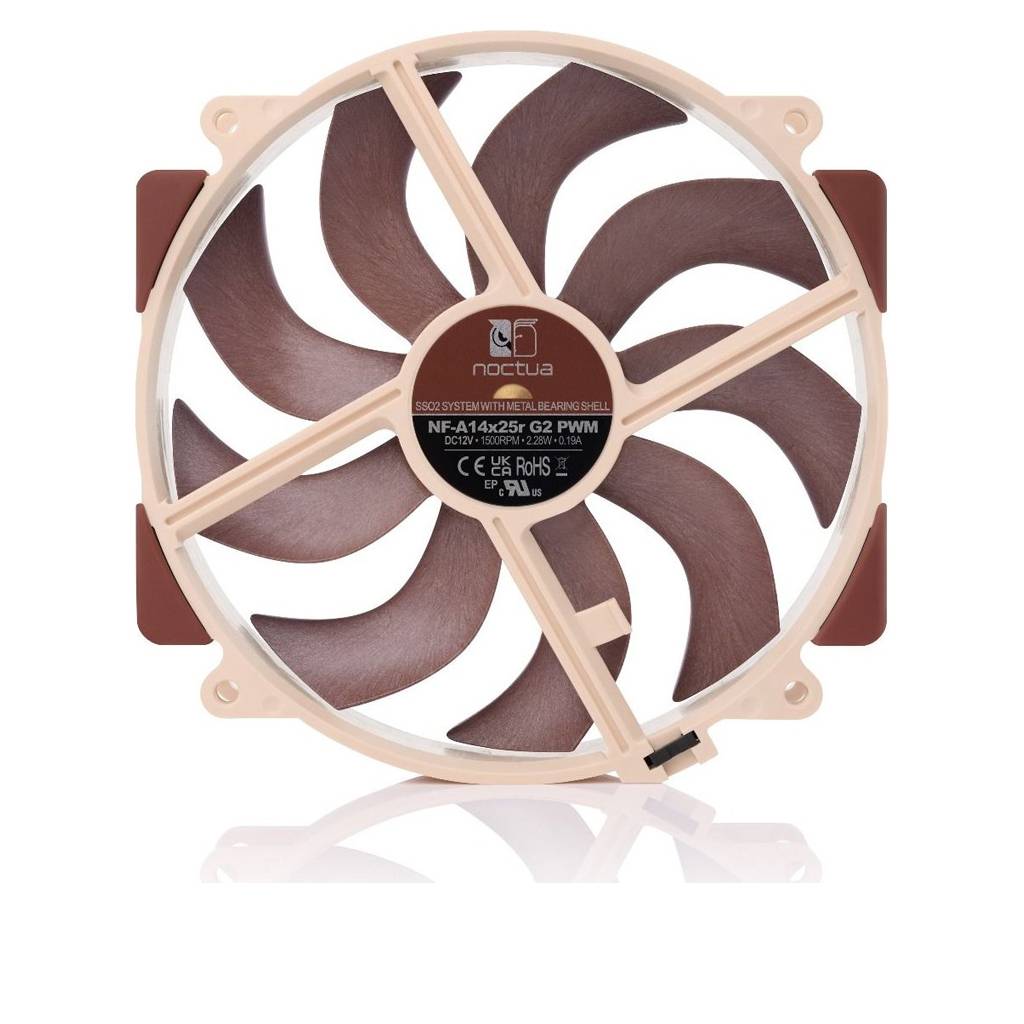 Noctua NF-A14X25R G2 PWM computer cooling system Computer case Fan 14 cm-2