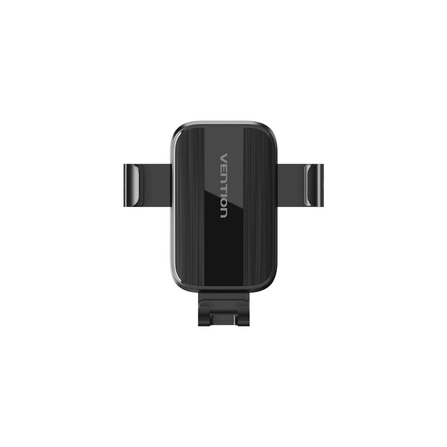 Vention Auto-Clamping Autotelefoonhouder met eendenbekclip, zwart, vierkant, modieus model-1