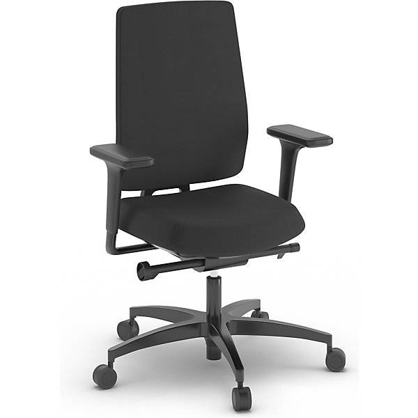 DAUPHIN Indeed Bureaustoel Zwart - Model ID 7046_SLP-0