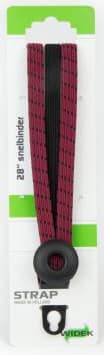 Triobinder Widek Eye 12/12mm met zwarte stalen platen - bordeaux/zwart-0