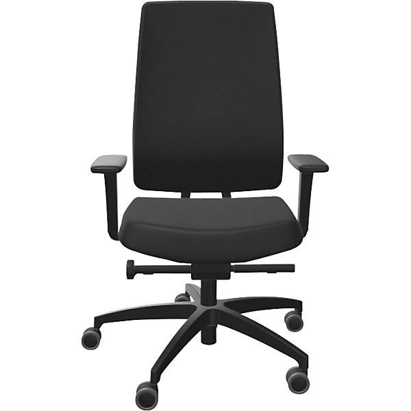DAUPHIN Indeed Bureaustoel Zwart - Model ID 7046_SLP-4