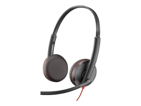 HP Poly HP - Poly Blackwire C3225 - Blackwire 3200 Series Stereo-receiver home cinema systeem Meerdere kleuren Bluetooth