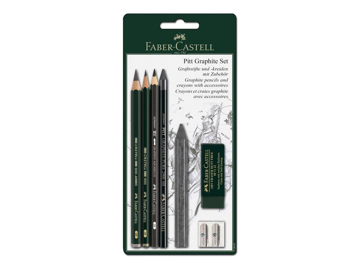 Faber Castell FC-112997 Potloodset Faber-Castell Pitt Graphite 7-delig Op Blister-1
