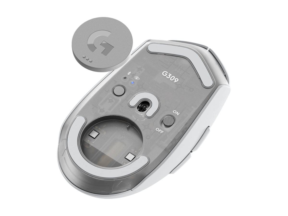 Logitech G G309 - Maus - Gaming - optisch - 6 Tasten - kabellos - 2,4 GHz, Bluetooth - USB Logitech LIGHTSPEED Empfänge-2