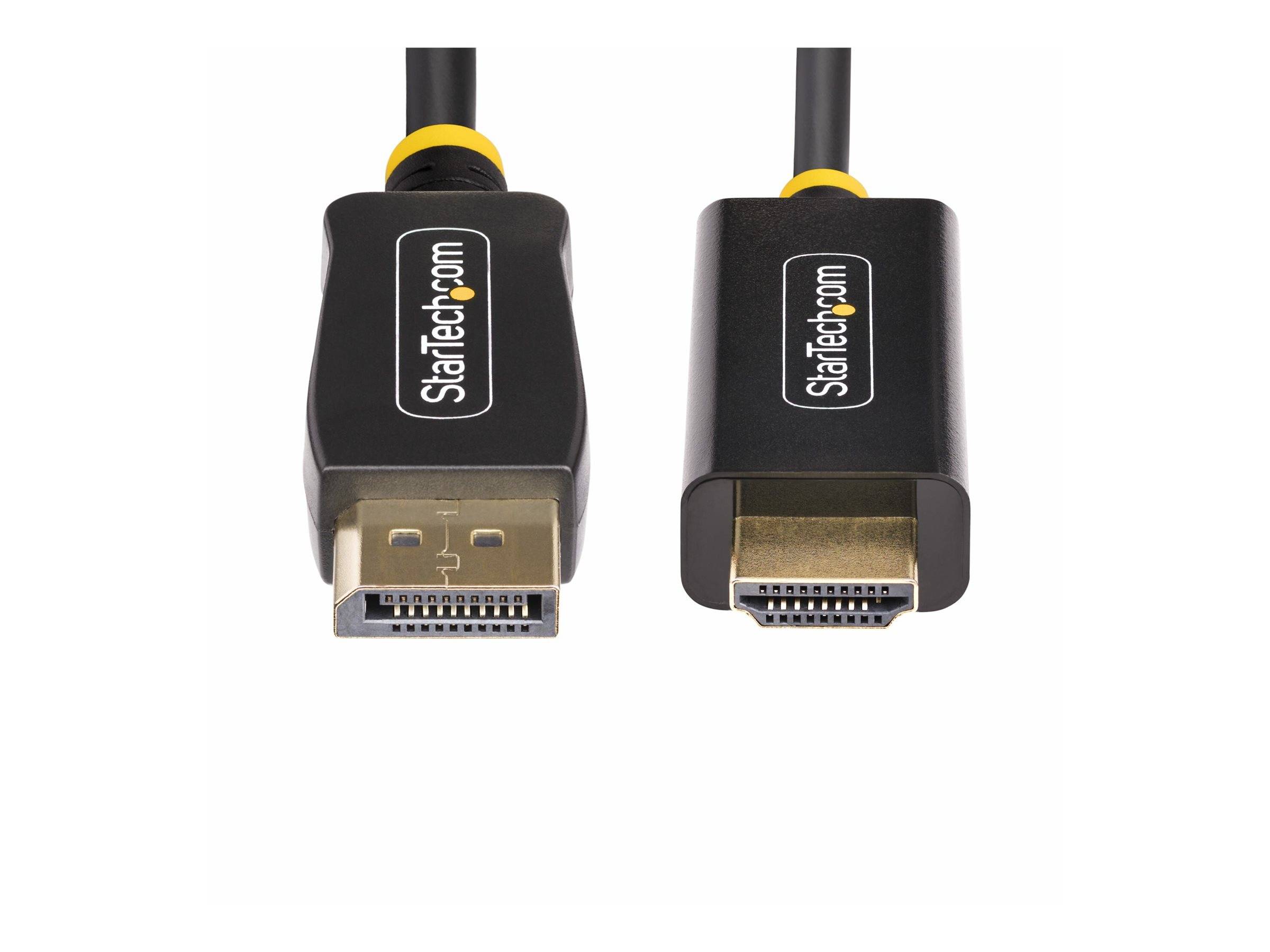 StarTech.com 2m DisplayPort naar HDMI Adapter Kabel, 4K 60Hz met HDR, DP naar HDMI 2.0b, Actieve Video Converter, Displa-3