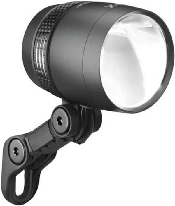 BUSCH &amp; MÜLLER Koplamp Busch & Müller Lumotec IQ-X voor naafdynamo 6-60 Volt - 100 Lux - zwart