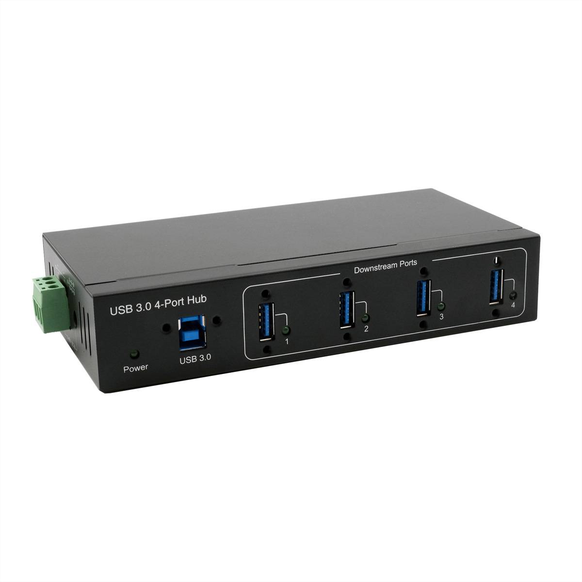EXSYS EX-11224HMVS 4-poorts USB 3.2 Gen 1 metalen HUB VIA VL811+ chipset-0