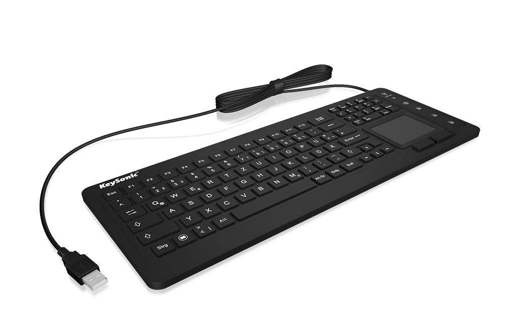 KeySonic KSK-6231 INEL (FR) toetsenbord Industrieel USB AZERTY Frans Zwart-3