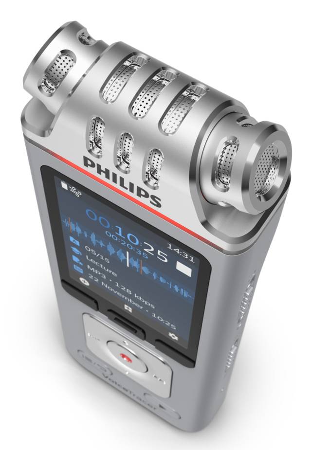 Philips JG.DVT4115 Digitaal dicteerapparaat Chroom, Zilver-2