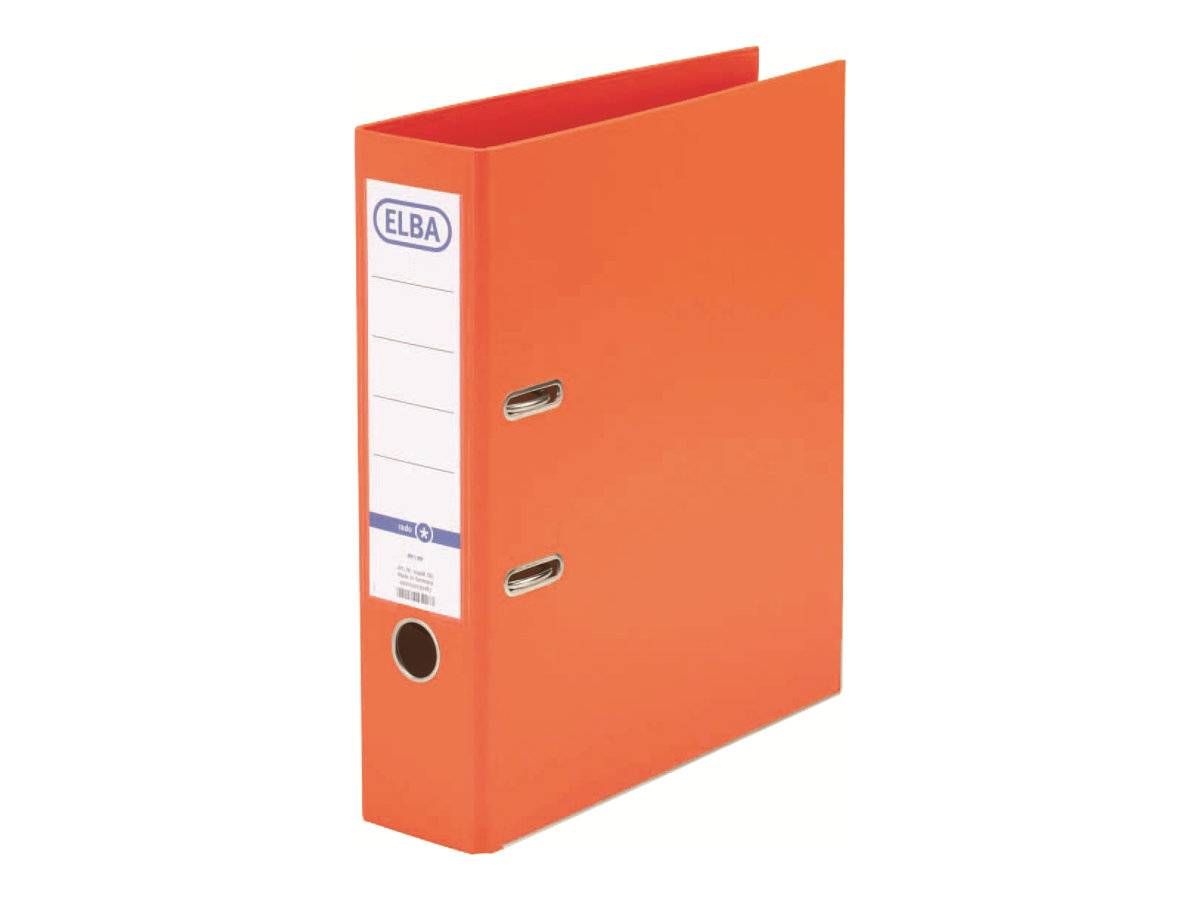 Elba 4002030139183 Elba - Ordner smart a4 80mm pp oranje-0