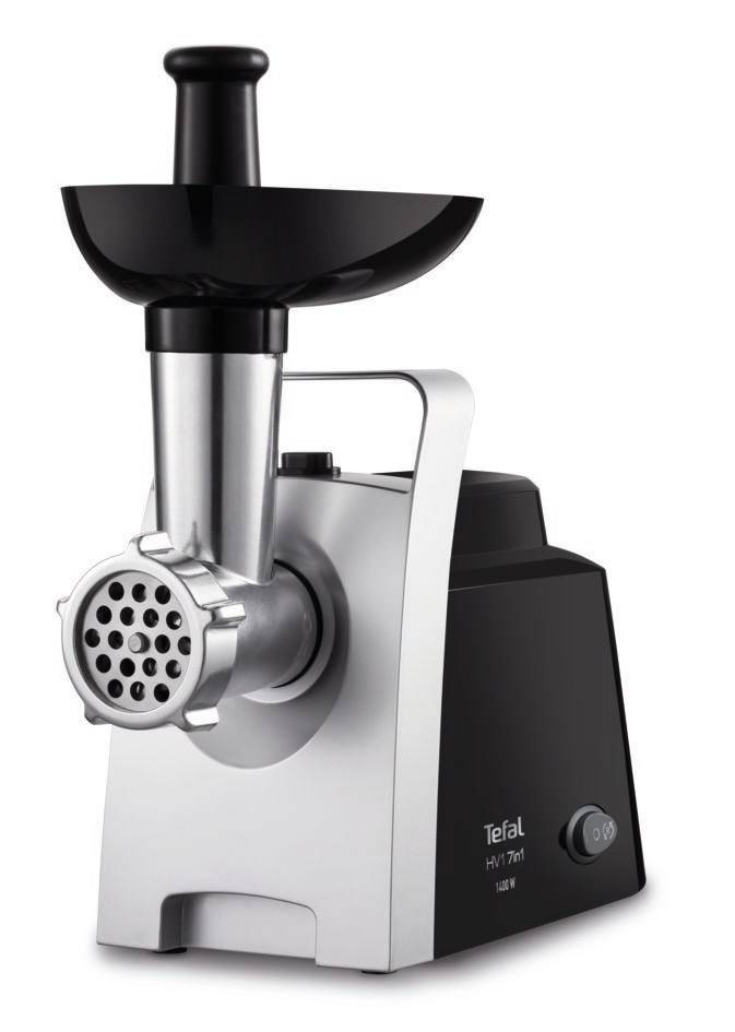Tefal NE1088 vleesmolen 1400 W Zwart, Zilver-0