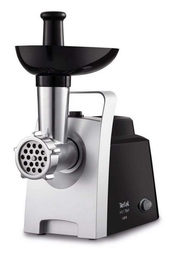 Tefal NE1088 vleesmolen 1400 W Zwart, Zilver