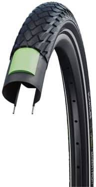 Buitenband Schwalbe Green Marathon GreenGuard 28 x 1.40" / 37-622mm - zwart met reflectie-0
