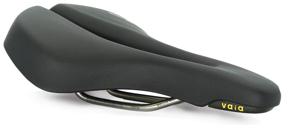 Fietszadel Selle Royal Vaia Moderate - Adventure Time - zwart-0