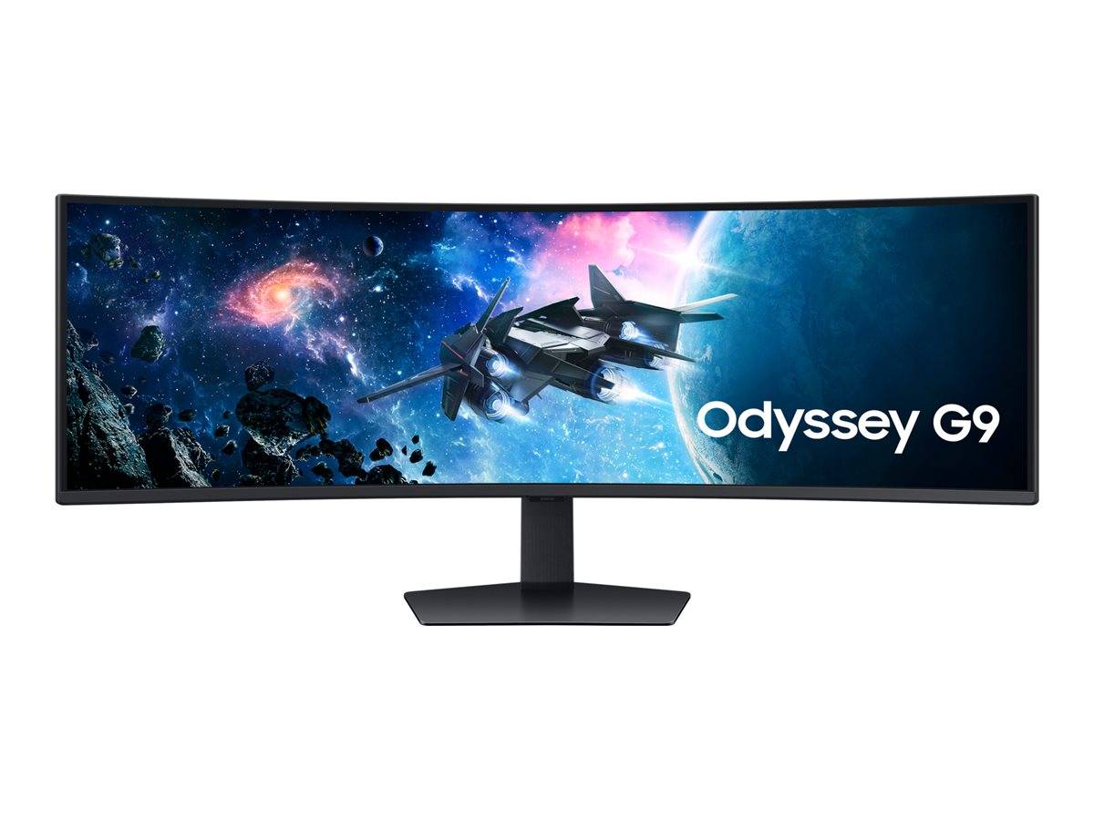 Samsung Flachbildschirm (TFT/LCD) LCD-monitor Energielabel G (A - G) 124.5 cm (49 inch) 5120 x 1440 Pixel 32:9 1 ms Hoof-0