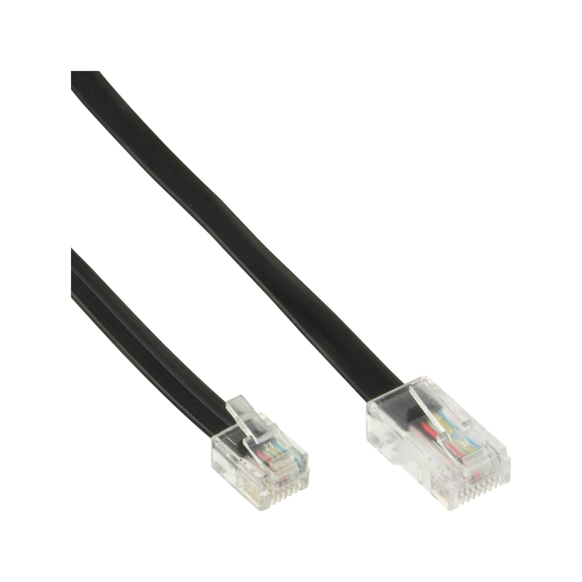 InLine Modulaire kabel, RJ45 (8P4C) naar RJ11 (6P4C), 6m-0