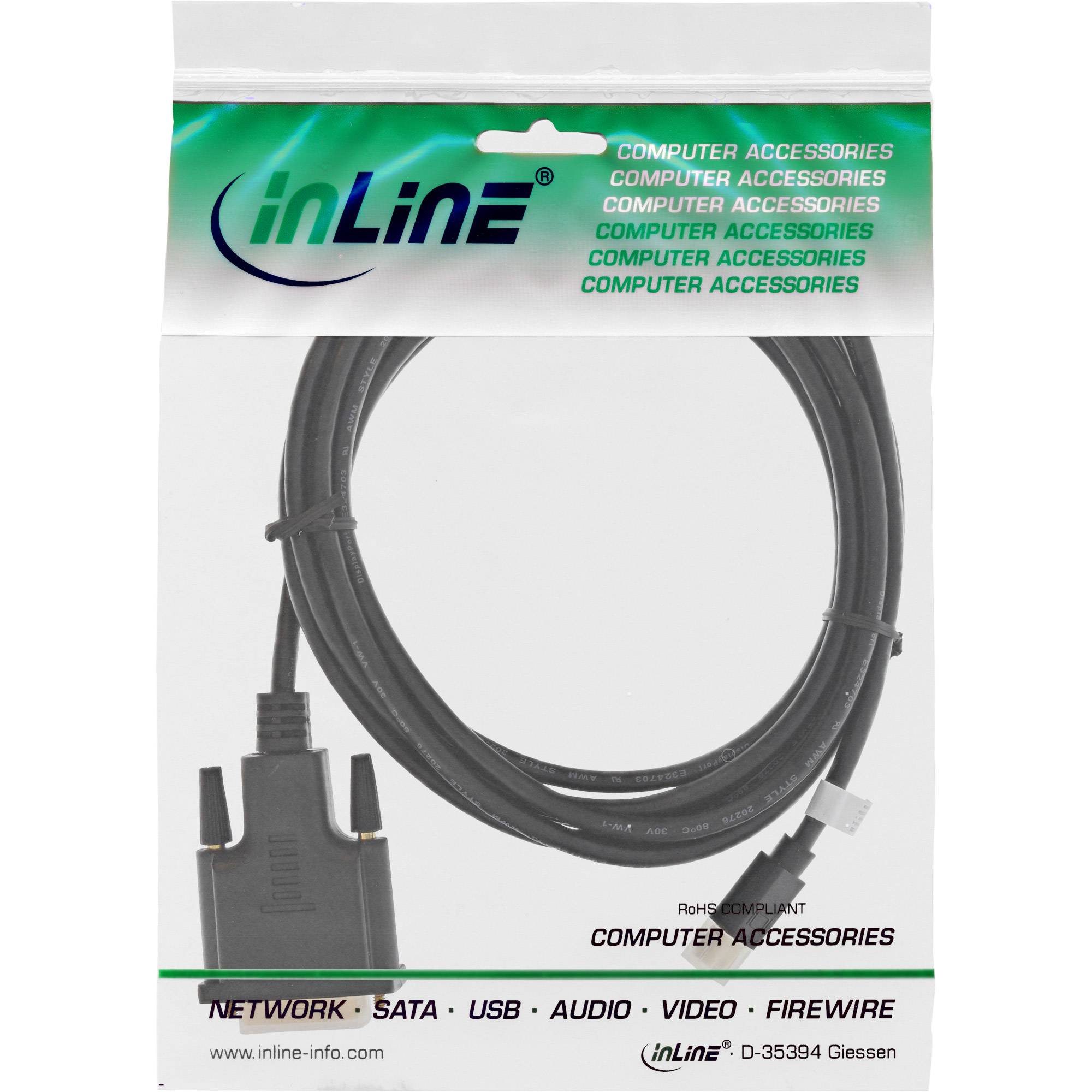 Premium Mini DisplayPort 1.1a naar DVI kabel (1920 x 1200) / zwart - 3 meter-1