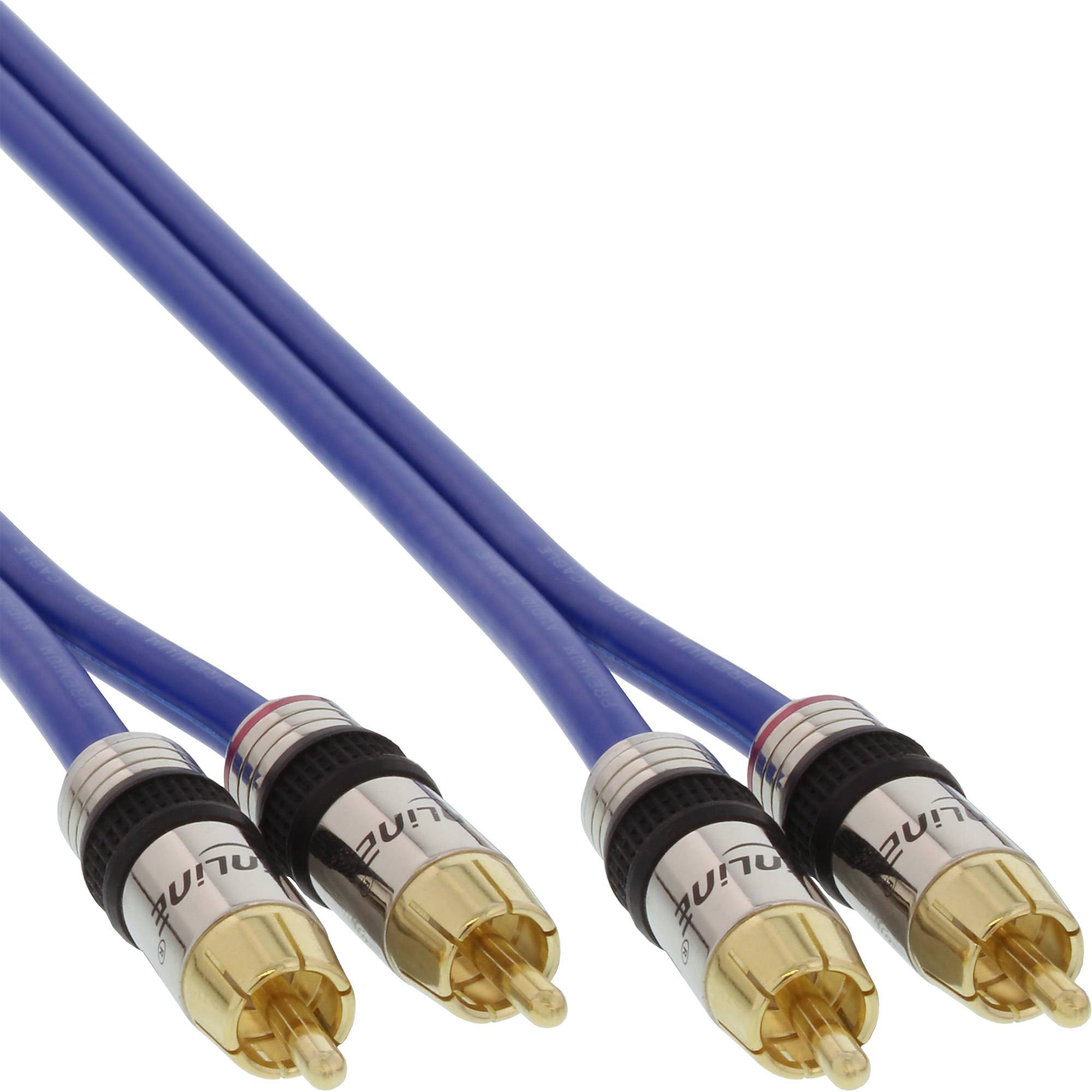 InLine Tulp stereo audio kabel - 1 meter-0