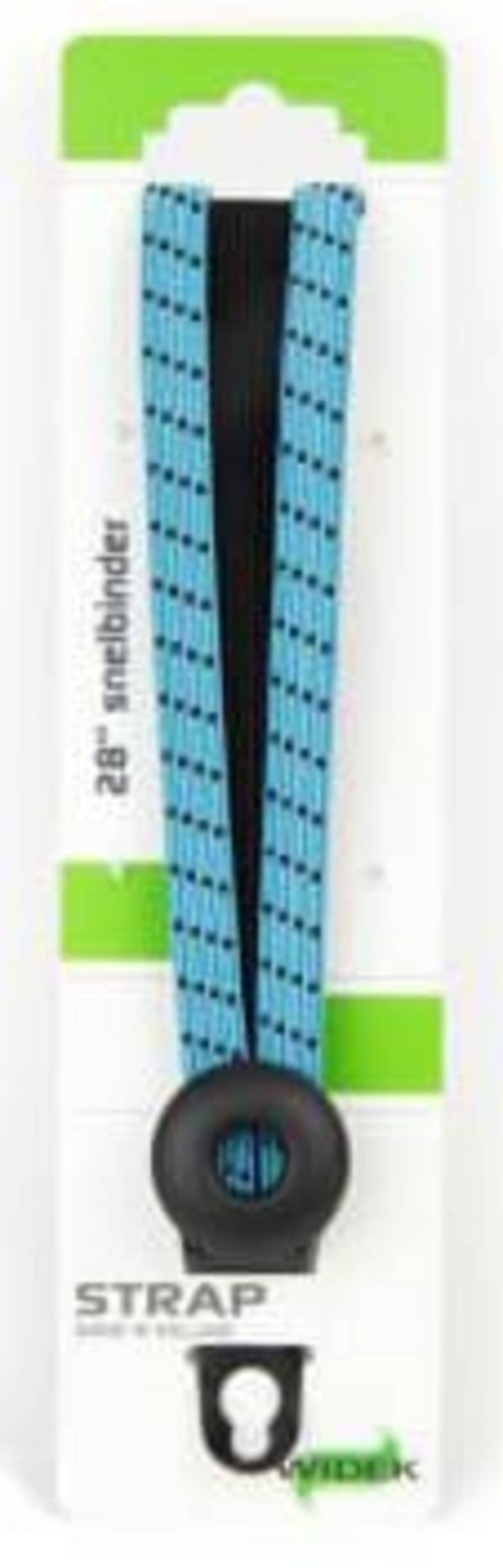 Triobinder Widek Eye 24/12mm met zwarte stalen platen - baby blauw/zwart