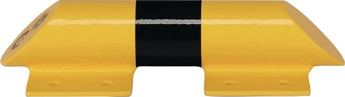 Beschermbalk - Geel & Zwart - 400 mm x x 3,2 mm- - Gegalvaniseerd staal - 3,2 mm - Voor binnen & buiten-2