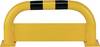 Beschermbeugel met onderrijbeveiliging - Geel & Zwart - x 750 mm x 350 mm- - Gegalvaniseerd staal - 3,2 mm -