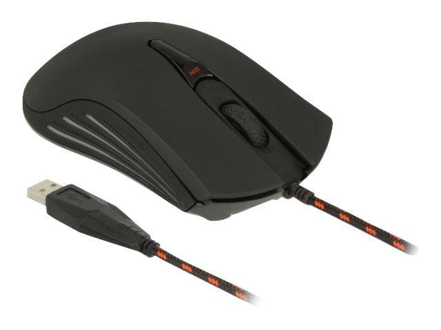 Delock Optical 4-button USB Gaming Mouse-1